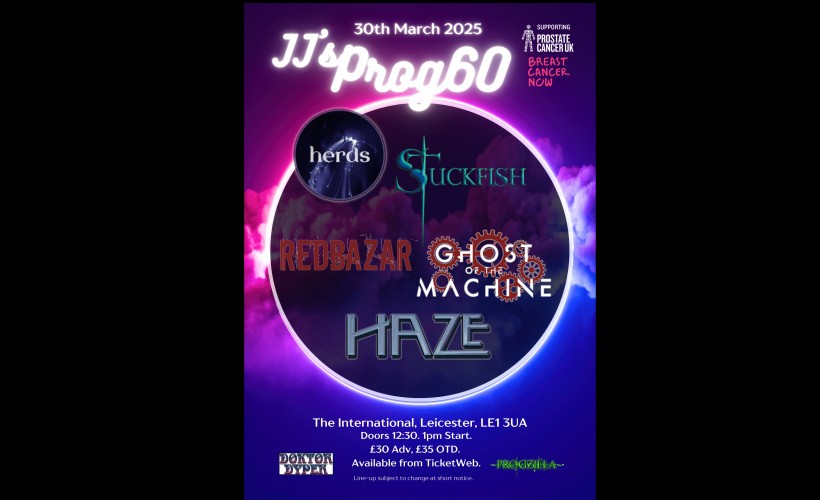 JJ's Prog 60 Tickets