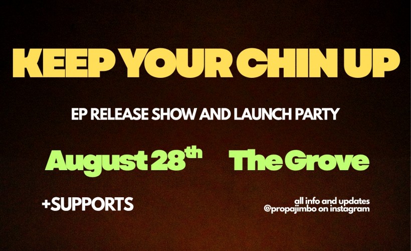 Jmaes - Keep Your Chin Up EP Launch Party  at The Grove, Nottingham