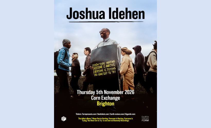 Joshua Idehen  at Brighton Dome - Corn Exchange, Brighton