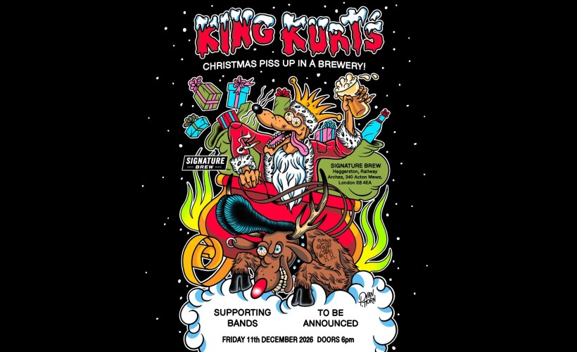King Kurt's Christmas Pissup in a Brewery | London tickets
