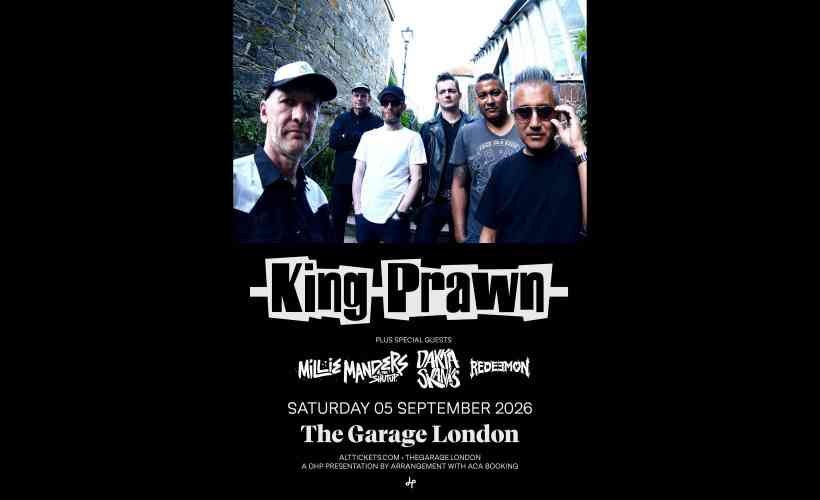 King Prawn tickets
