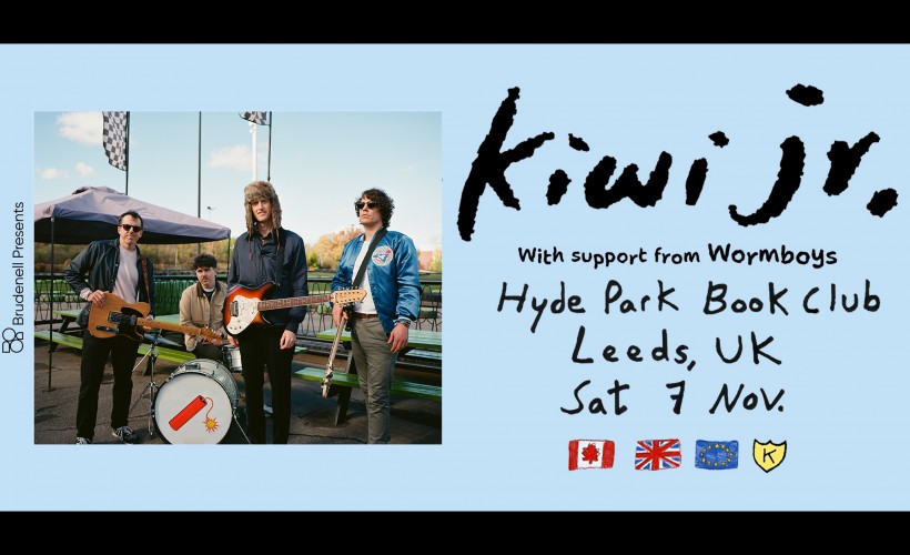 Kiwi Jr.  at Hyde Park Book Club, Leeds