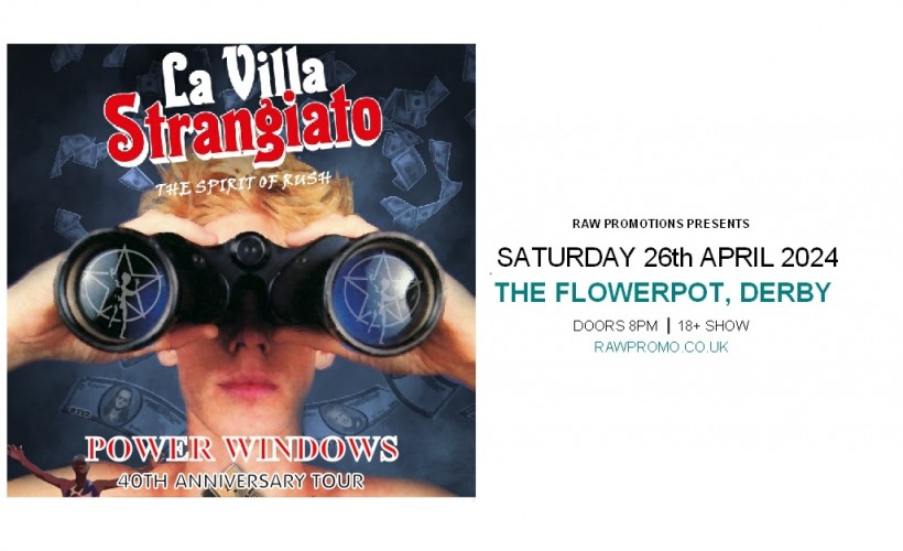 La Villa Strangiato - The Spirit Of Rush  at The Flowerpot, Derby