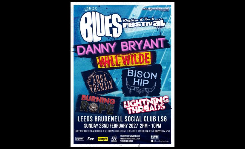 LEEDS BLUES, RHYTHM & ROCK FESTIVAL  tickets