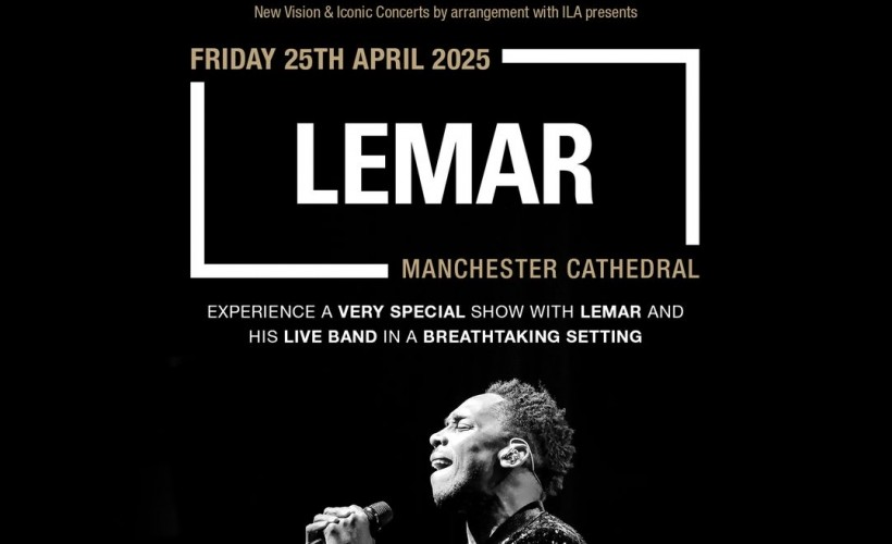 Lemar Live in Manchester Cathedral   at Manchester Cathedral, Manchester