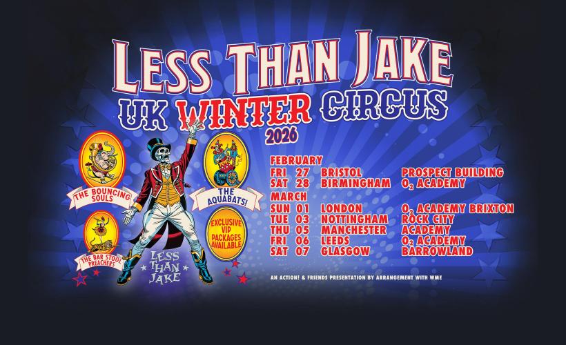 Less Than Jake - Winter Circus tickets