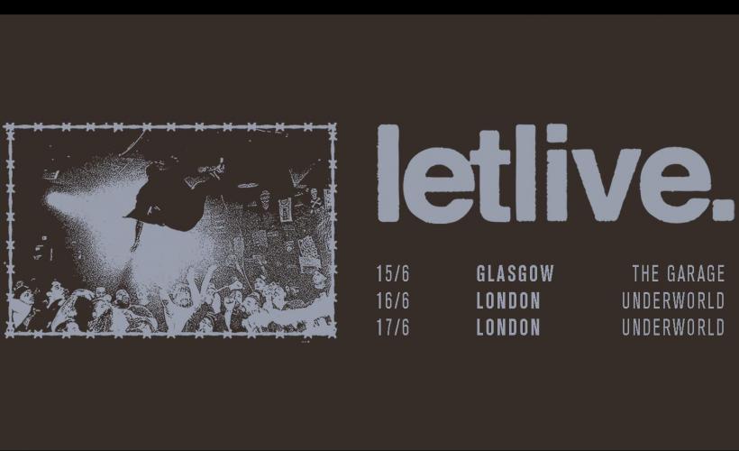 Letlive  at The Garage, Glasgow