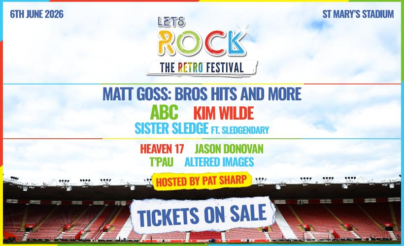 Let's Rock Southampton!  at St Mary's Stadium, Southampton