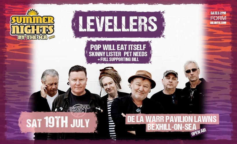 Levellers  at DLWP South Lawns, Bexhill on Sea