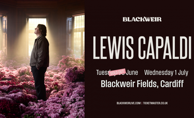 Lewis Capaldi  at Blackweir Fields, Cardiff