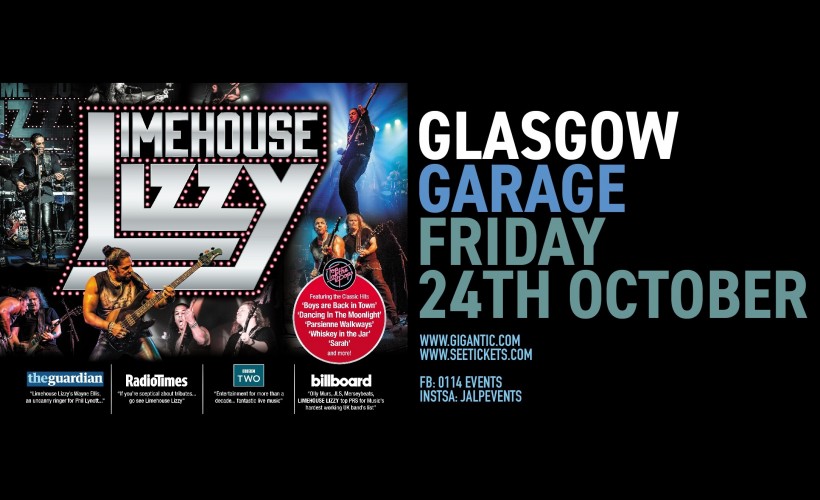 Limehouse Lizzy  at The Garage, Glasgow