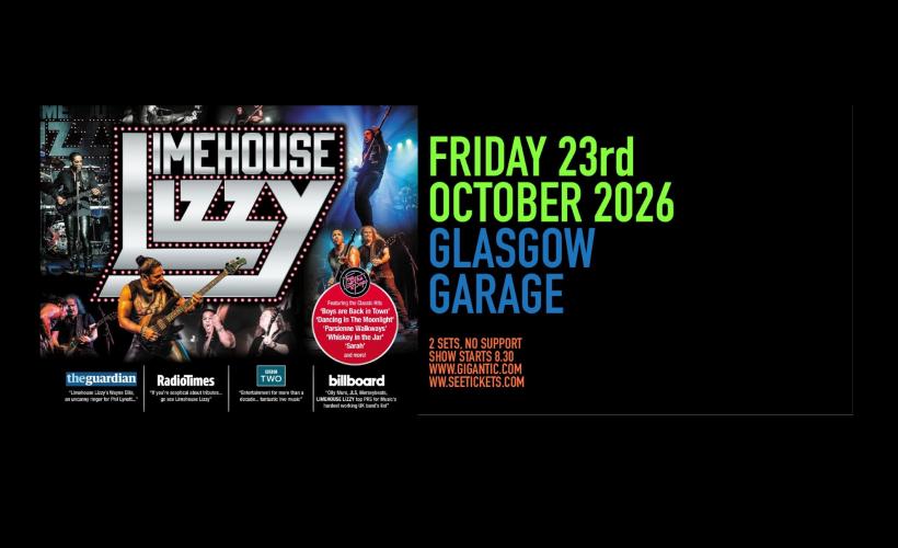Limehouse Lizzy  at The Garage, Glasgow