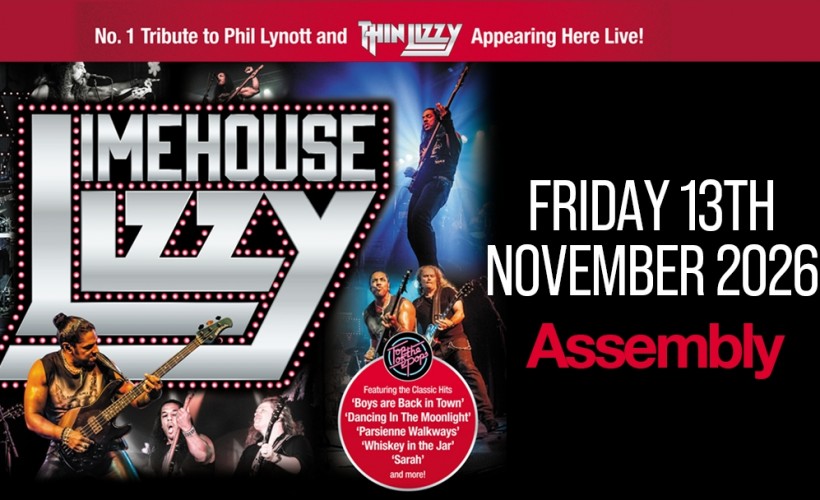 LIMEHOUSE LIZZY   at The Assembly, Leamington Spa