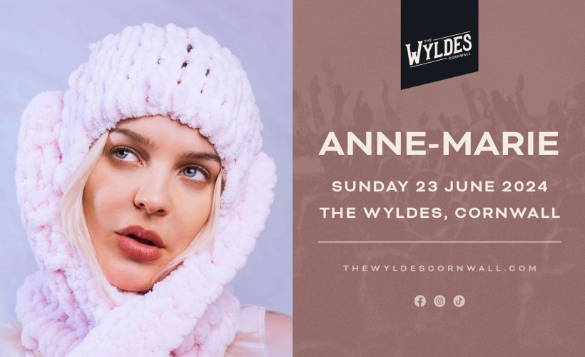 Live in The Wyldes: Anne-Marie  at The Wyldes, Week St Mary