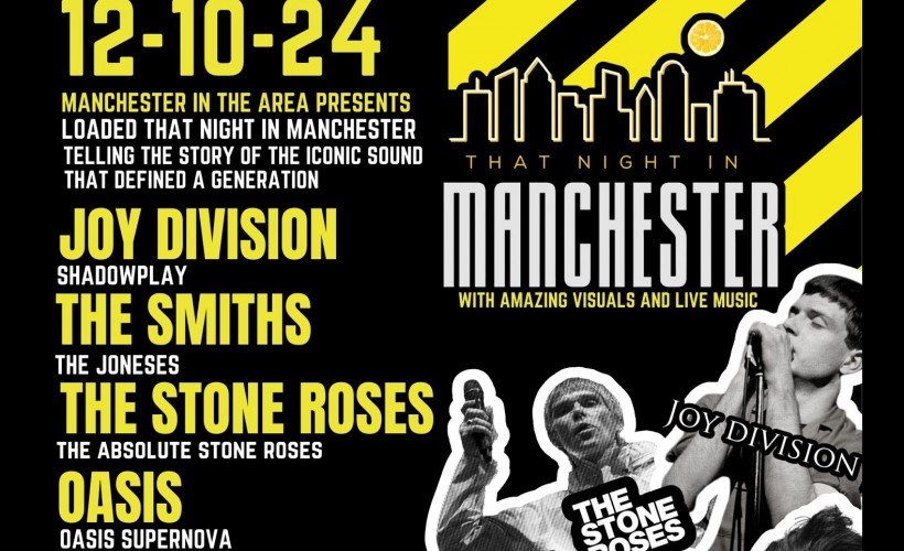 Loaded that night in Manchester by Manchester in the area at Athena Leicester tickets