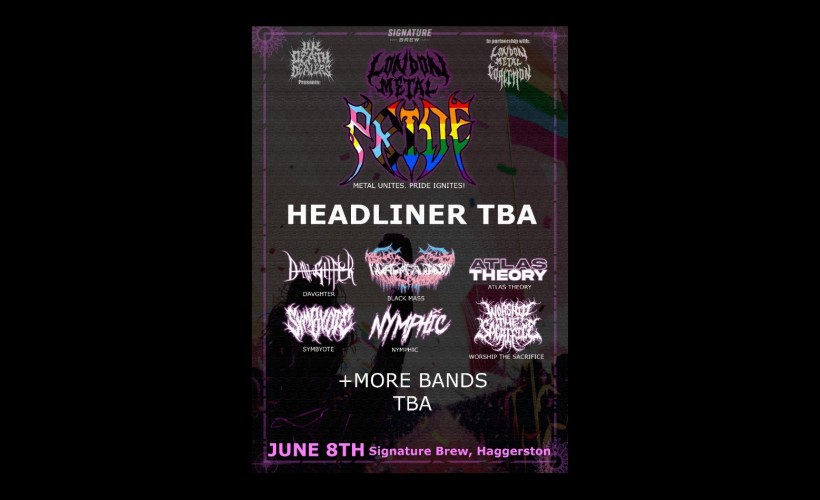 London Metal Pride 2025  at Signature Brew Haggerston, London