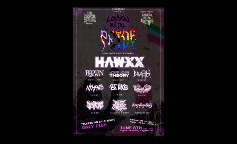 London Metal Pride 2025  at Signature Brew Haggerston, London
