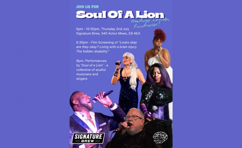 ''Looks okay are they okay? Living with a brain injury. The hidden disability''  at Signature Brew Haggerston, London