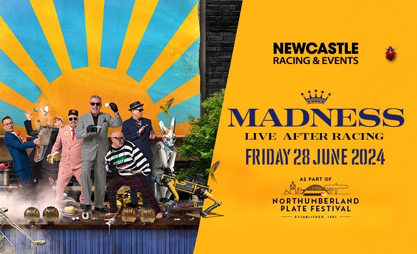 Madness  at Newcastle Racecourse, Newcastle Upon Tyne