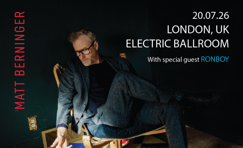 Matt Berninger  at Electric Ballroom, London