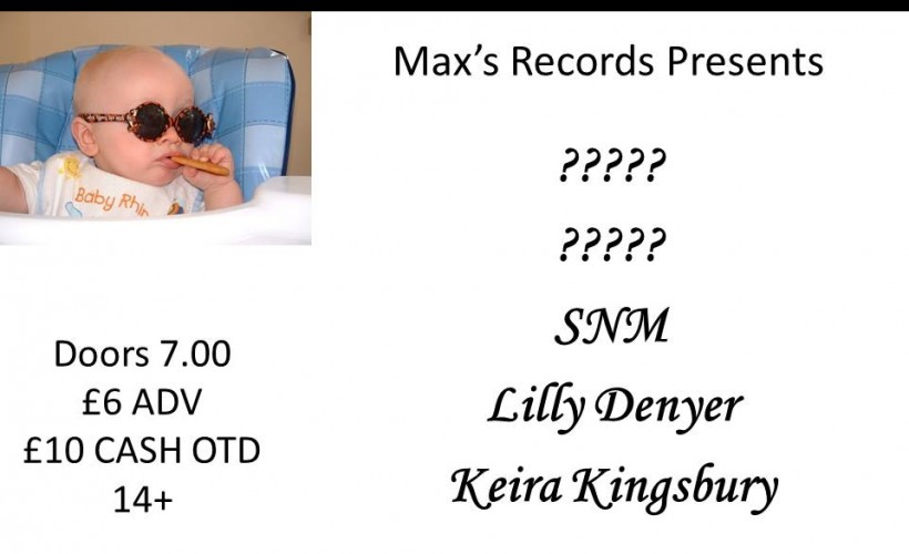 MAX'S RECORDS PRESENS: SNM & MORE Tickets - KOLA, Portsmouth - 21/12 ...