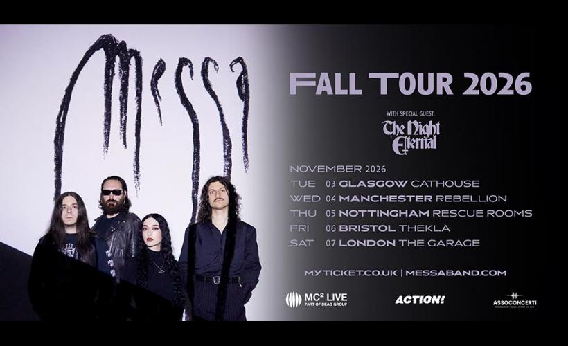 Messa  at Rescue Rooms, Nottingham