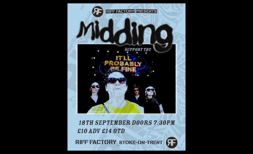 Midding + Support TBC tickets