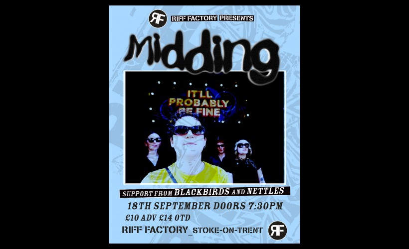 Midding + Support TBC Tickets