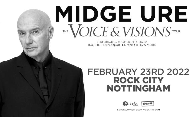 Midge Ure  at Rock City, Nottingham