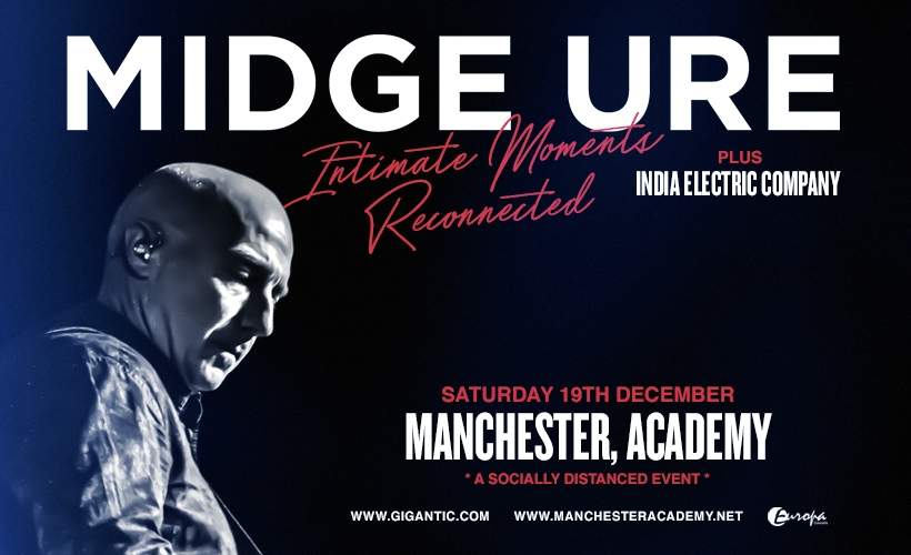 Midge Ure Intimate Moments Reconnected Tickets Academy Manchester