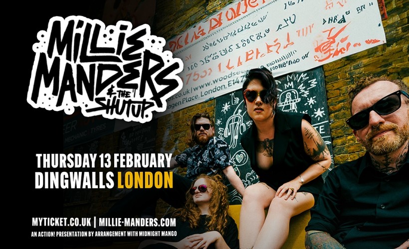 Millie Manders and the Shut Up tickets