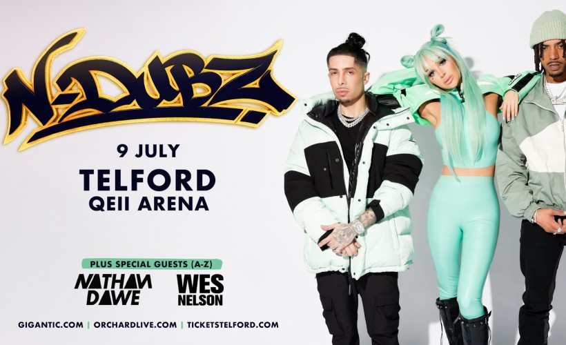N Dubz  at QEII Arena, Telford