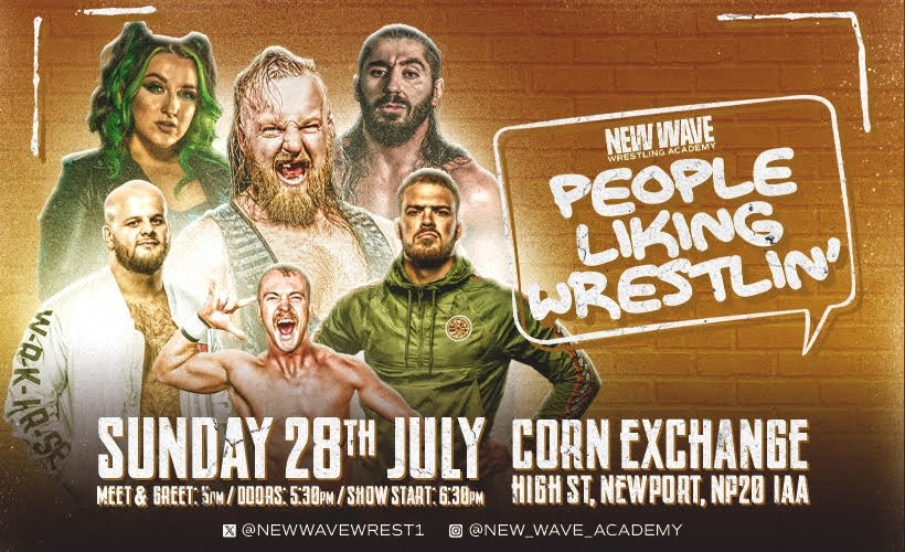 New Wave Wrestling: People liking wrestlin'  at The Corn Exchange, Newport
