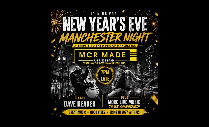 New Years Eve Manchester Night  at St Mary's Chambers, Rossendale