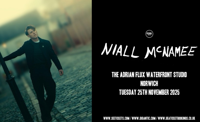 Niall McNamee  at The Adrian Flux Waterfront Studio, Norwich