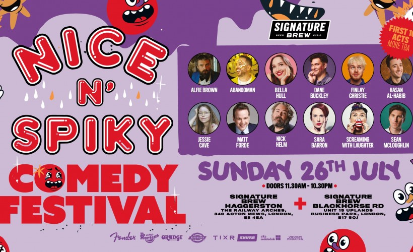 Nice n Spiky Comedy Festival - Blackhorse Road Tickets