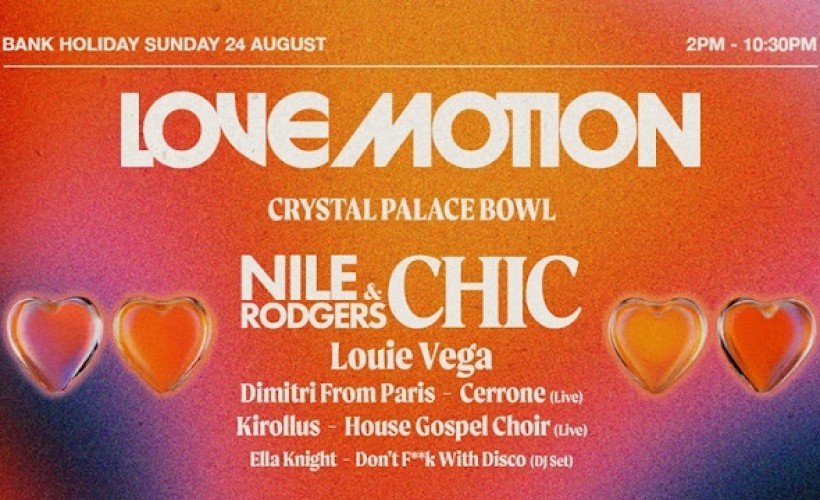 Nile Rodgers & CHIC - South Facing Festival  at Crystal Palace Bowl, Crystal Palace