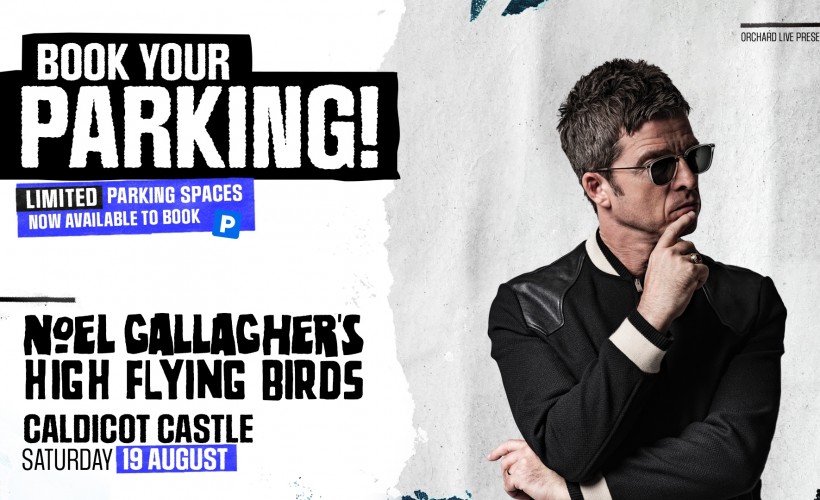 Noel Gallagher's High Flying Birds - Car Parking  at Caldicot Castle, Monmouth