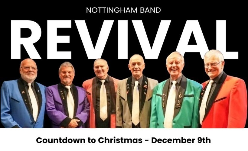 Nottingham Band REVIVAL  - Countdown to Christmas - Christmas Party  at Mapperley Plains Social Club, Nottingham