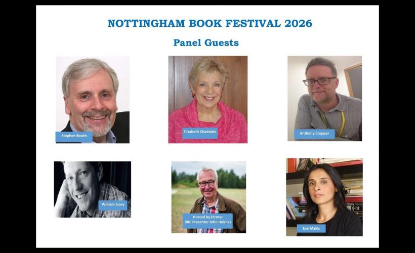 Nottingham Book Festival Authors Panel  at Broadway Cinema, Nottingham