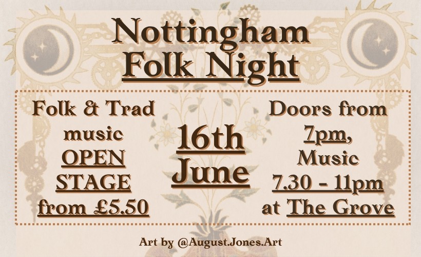 Nottingham Folk Night  at The Grove, Nottingham