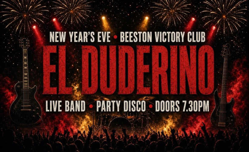 NYE PARTY - LIVE BAND EL DUDERINO PLUS PARTY DISCO tickets
