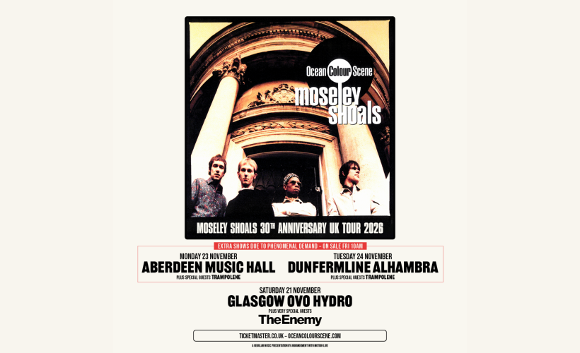 Ocean Colour Scene - Moseley Shoals 30th Anniversary UK Tour  at Music Hall, Aberdeen