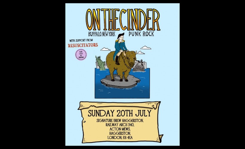 On the Cinder (US) + Resuscitators + Our Lives In Cinema | London  at Signature Brew Haggerston, London
