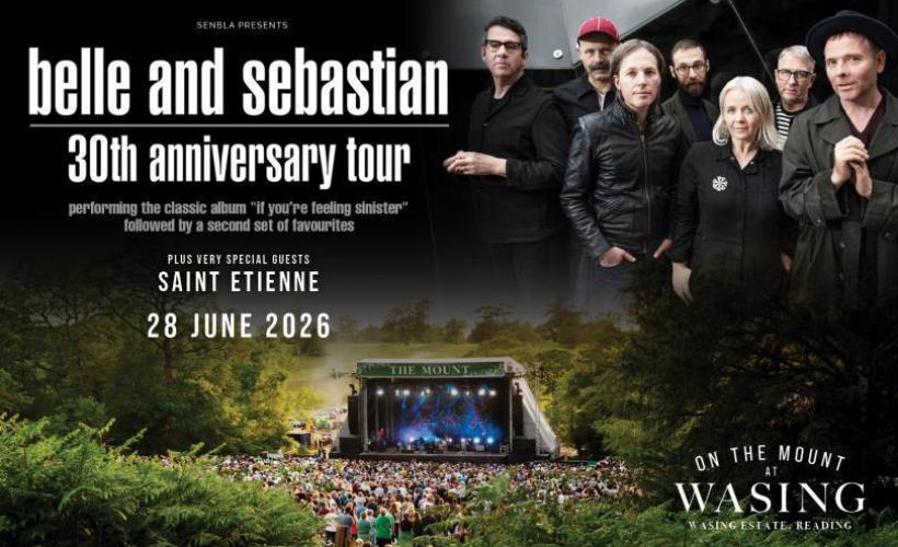 Event image for On the Mount at Wasing - Belle & Sebastian 