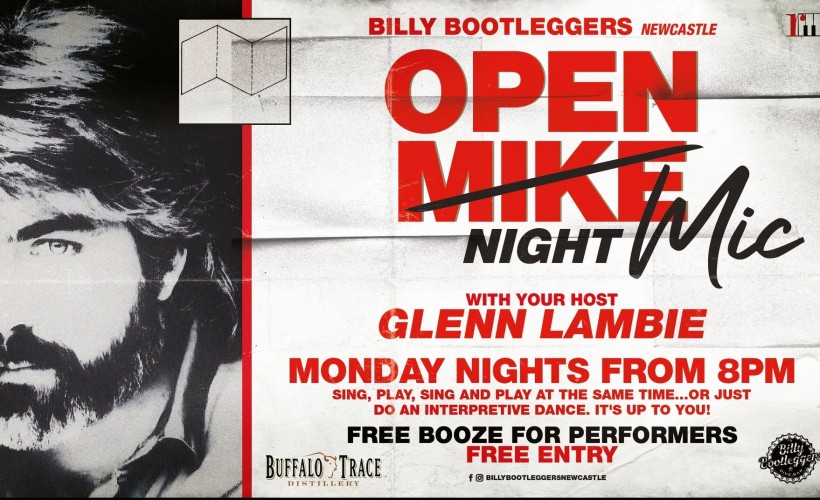 Open Mic Night - Every Monday @ Billy's Tickets
