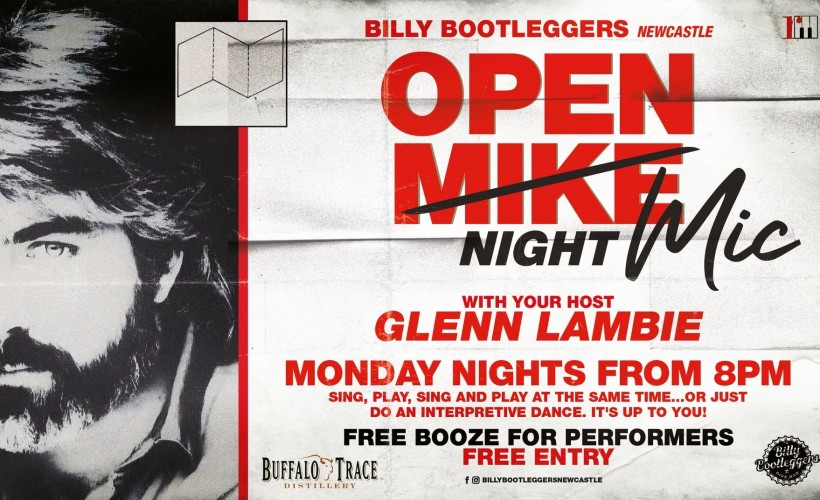 Open Mic Night - Every Monday @ Billy's Tickets