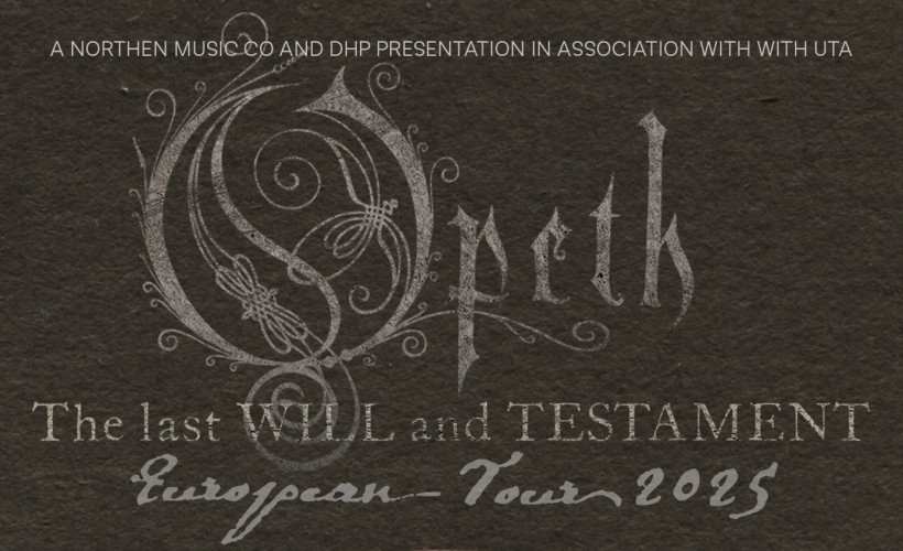 Opeth tickets