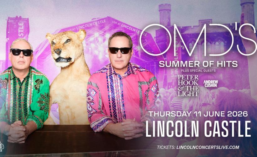 Orchestral Manoeuvres in the Dark  at Lincoln Castle, Lincoln