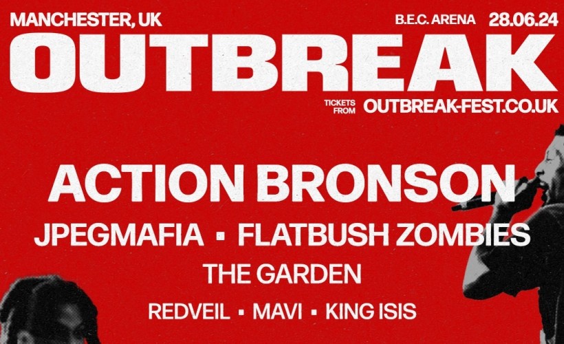 Outbreak Fest 2024  at Bowlers Exhibition Centre, Manchester